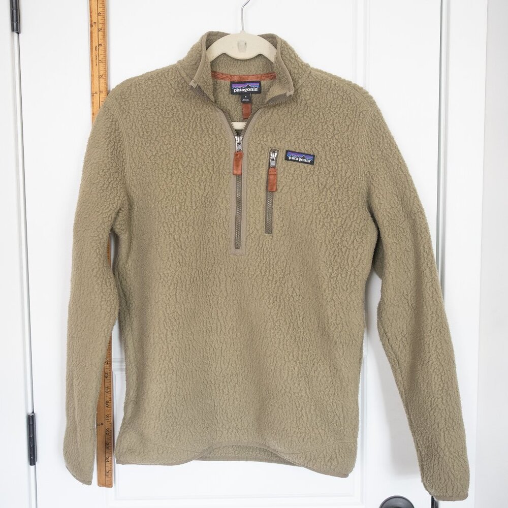 Patagonia Retro Pile Pullover Fleece Sage Women's S